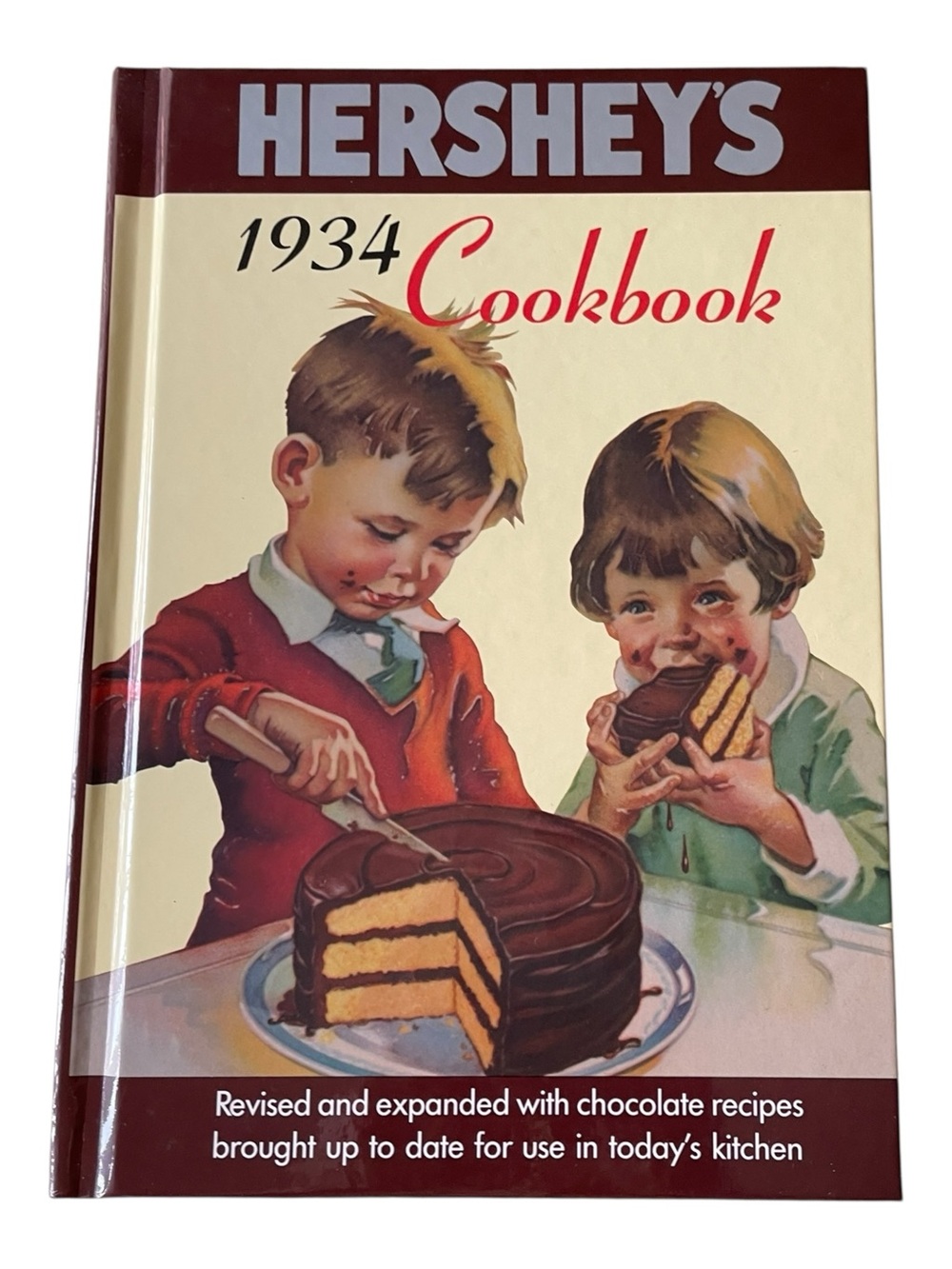 “Hershey’s 1934 Cookbook” Revised & Expanded Wilton House 1992 Chocolate Recipes